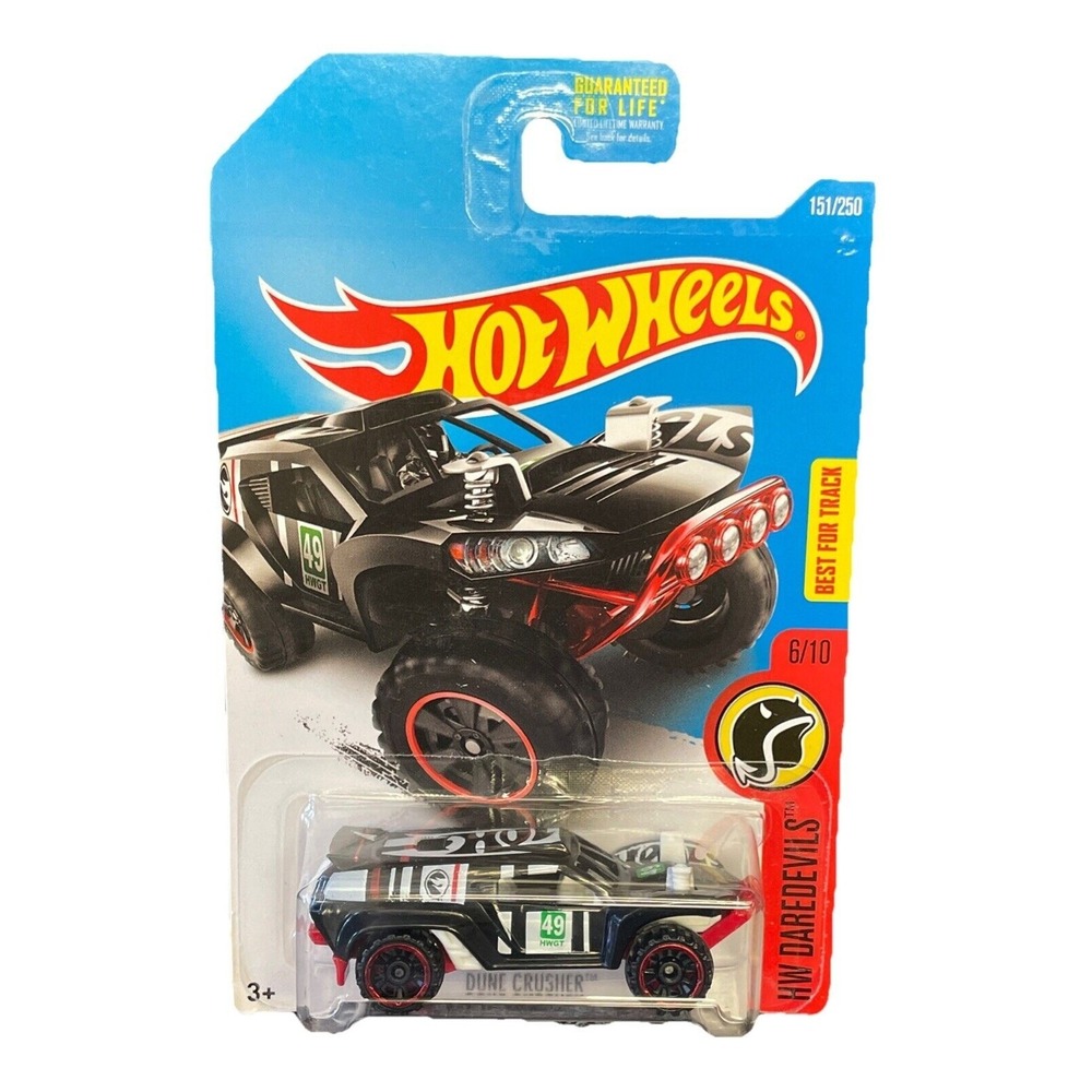 Hot Wheels HW Daredevils Dune Crusher Black‎ 6/10